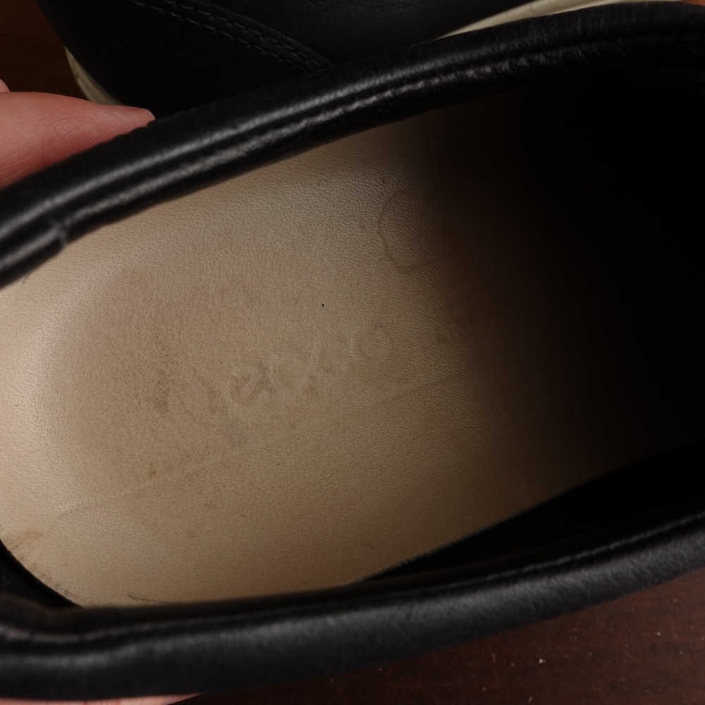 Ecco Sneakers Mens Size EU 41 US 7-7.5 BLK Soft 7 Comfort Leather Walking Shoes - Picture 15 of 16